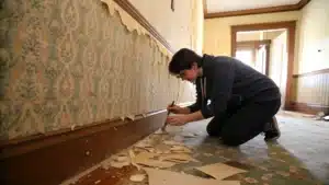 comment décoller du papier peint