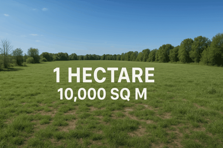 1 hectare en m2