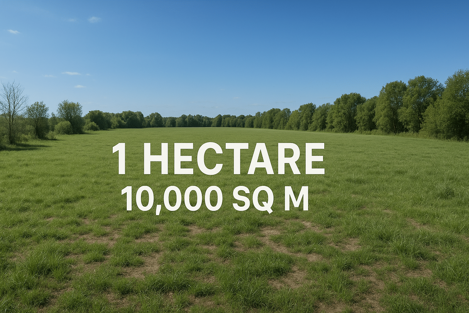 1 hectare en m2